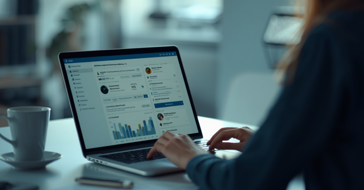 a business owner doing linkedin ads strategy in 2026